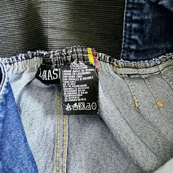 Lamasini skinny jeans 13 button fly elastic waist big butts - Picture 6 of 12